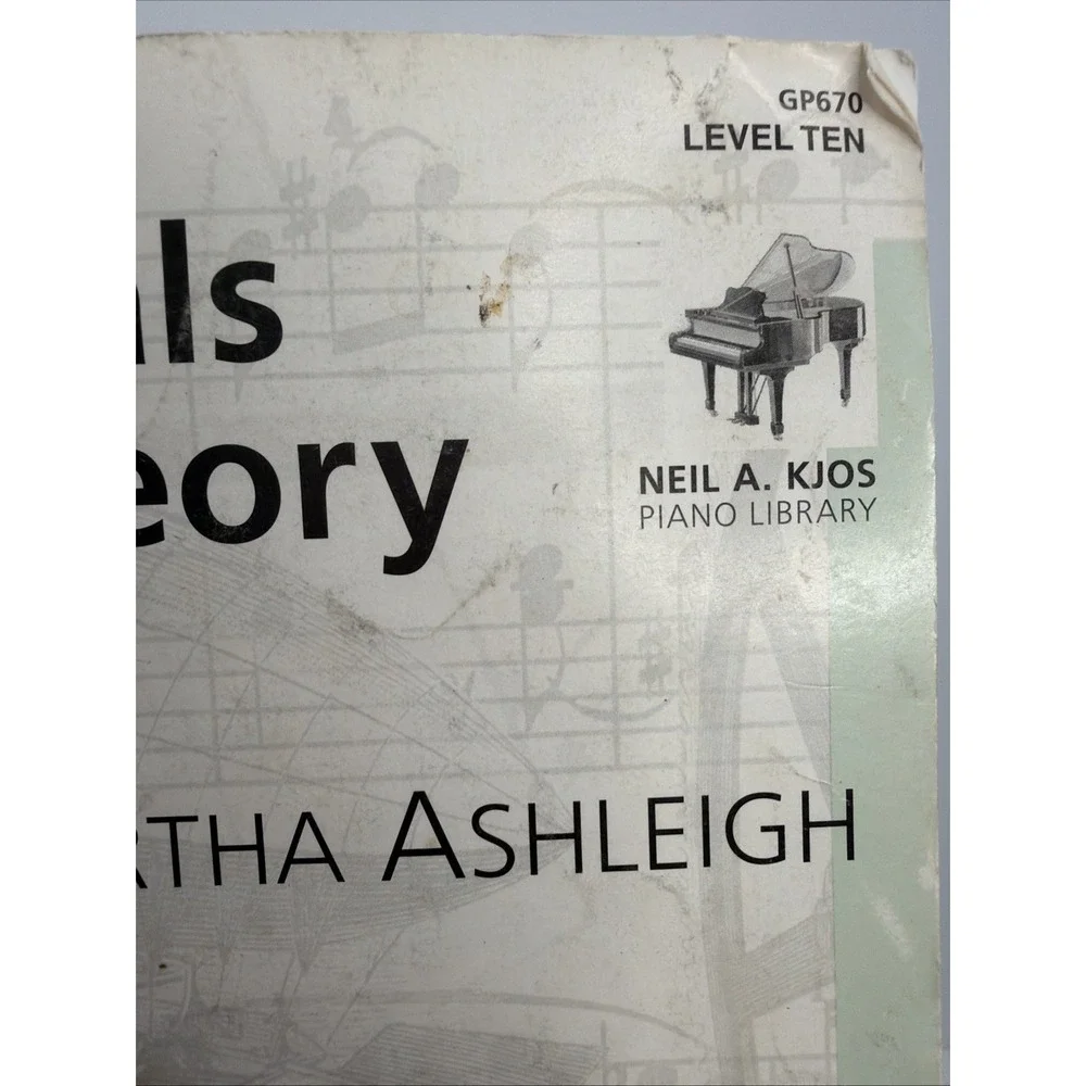 GP670 - Fundamentals of Piano Theory - Level 10 (Neil A. Kjos Piano Library)